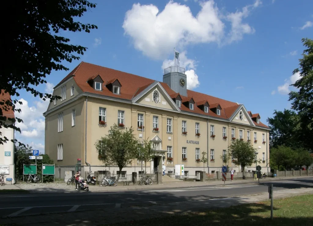 Rathaus der Stadt Falkensee im Landkreis Havelland