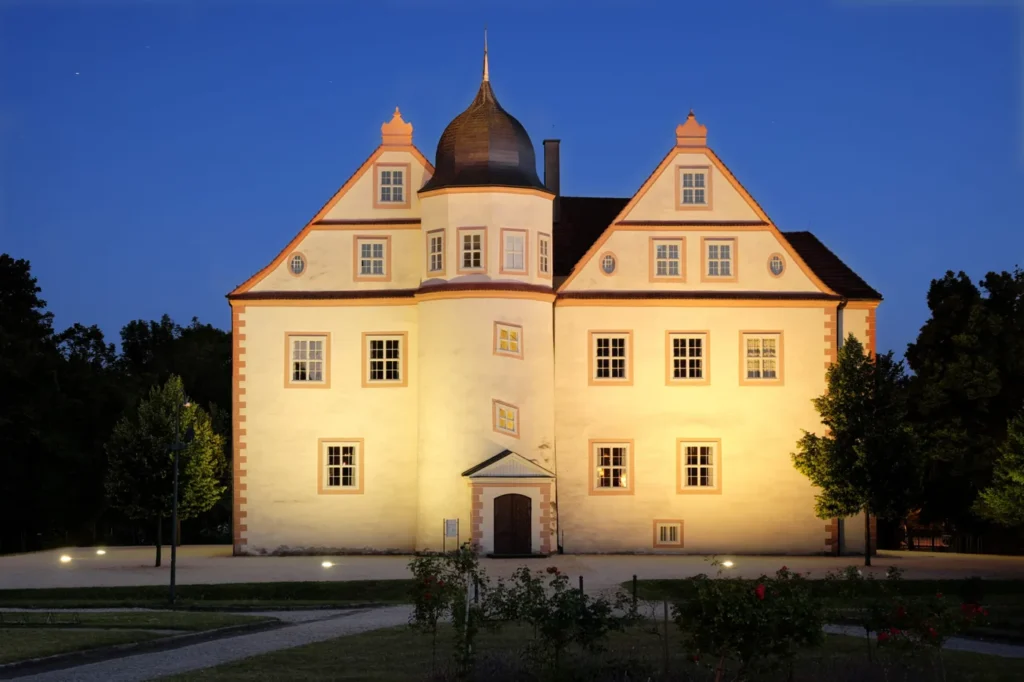 Schloss Königs Wusterhausen zur Blauen Stunde